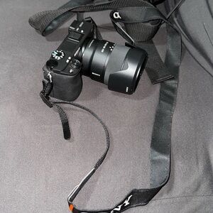 Sony Black Mirrorless Camera A6400 with 18-135 lens